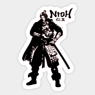 William Adams Nioh Sticker